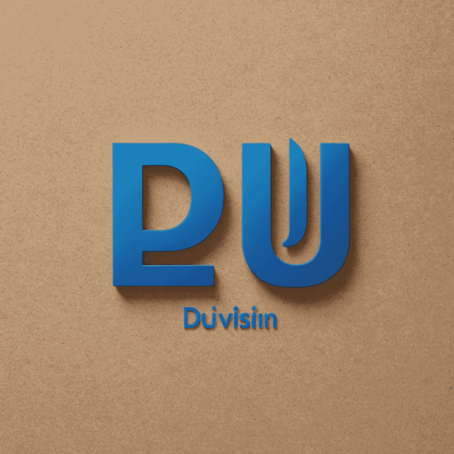Du logo - the word 'du' in lowercase blue letters