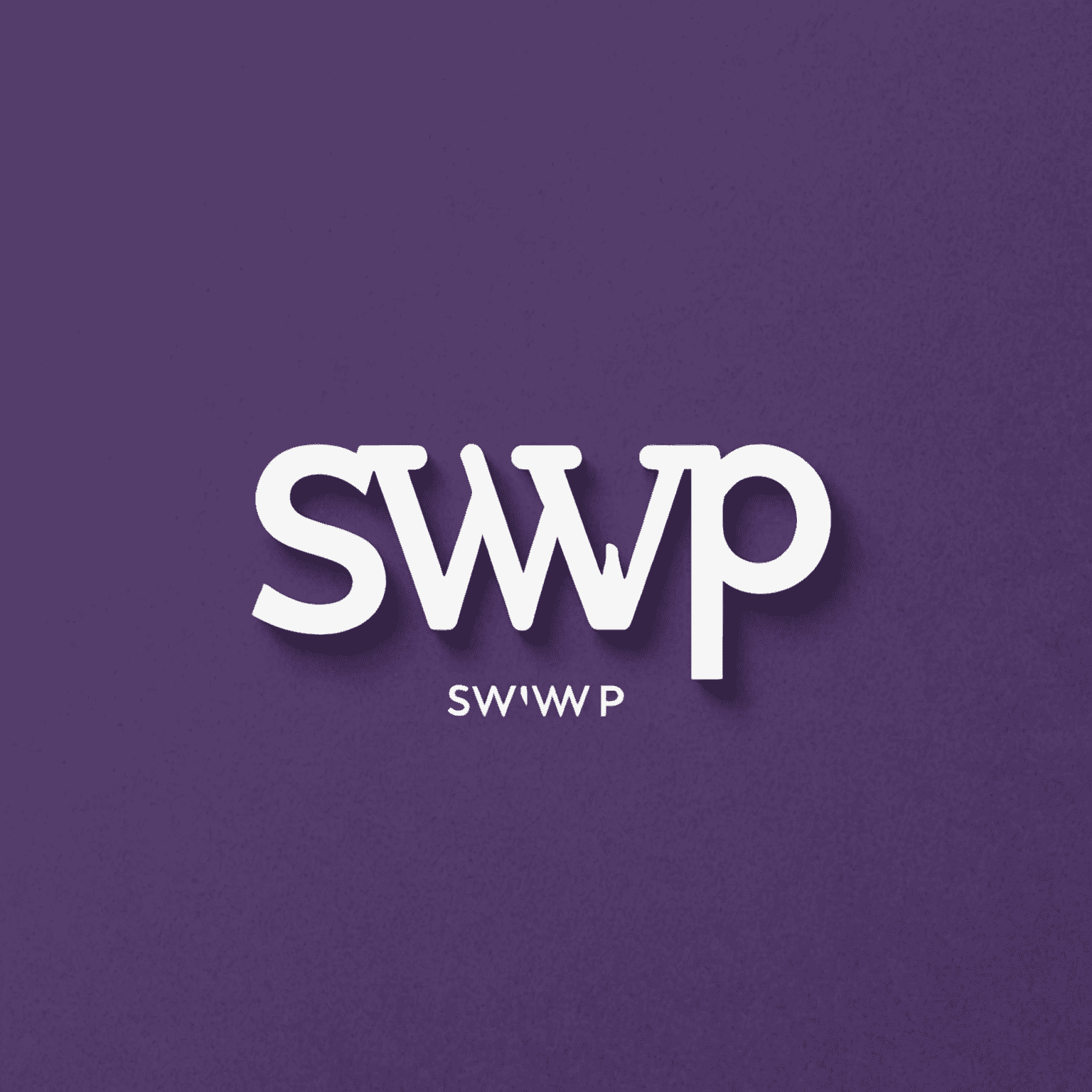 Swyp logo - the word 'swyp' in lowercase purple letters